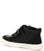Color:Black - Image 3 - Boys' B-Todd Leather Sneakers (Youth)