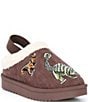 Steve Madden Boy's Dino Clog (Infant), Color:Brown - Image 1