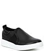 Color:Black - Image 1 - Boys' T-Elliott Slip-On Leather Sneakers (Toddler)