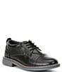 Color:Black - Image 1 - Boys' Toliverr Leather Dress Shoes (Infant)