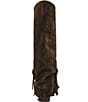 Steve Madden Bozeman Suede Cuffed Buckle Tall Boots - Image 3
