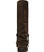 Steve Madden Bozeman Suede Cuffed Buckle Tall Boots - Image 4