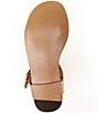 Color:Tan - Image 6 - Brazinn Leather Flat Sandals