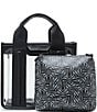 Color:Black - Image 2 - Bsondra Clear Box Tote Bag