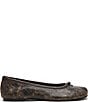 Steve Madden Calico Distressed Leather Split Toe Ballet Flats - Image 2