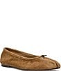 Steve Madden Calico Suede Split Toe Ballet Flats - Image 1