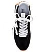 Color:Black/White - Image 5 - Campo Mixed Media Retro Sneakers
