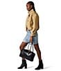 Steve Madden Candie Soft Box Clip Satchel Bag - Image 5