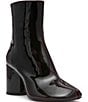 Steve Madden Caro Patent Split Toe Booties - Image 1