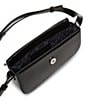 Steve Madden Carrie Asymmetrical Flap Shoulder Bag, Color:Black - Image 3