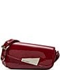 Steve Madden Carrie Asymmetrical Flap Shoulder Bag, Color:Red - Image 1
