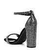 Color:Black Crystal - Image 3 - Carrson Rhinestone Ankle Strap Dress Sandals