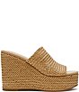 Steve Madden Cassi Woven Wedge Slide Sandals - Image 2