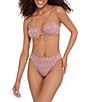 Steve Madden Chevron Sine Underwire Swim Top - Image 5