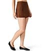Steve Madden Cindi Faux Suede Built In Short Mini Skirt - Image 3
