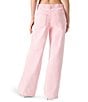 Steve Madden Coordinating Relaxed Baggy Wide Leg Jeans, Color:Sardinia Wash - Image 2