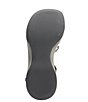 Color:Black Leather - Image 6 - Crazy30 Leather Platform Wedge Sandals