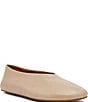 Steve Madden Cyntra Leather High Vamp Ballet Flats - Image 1