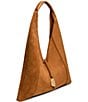 Steve Madden Dari Suede Beaded Hardware Hobo Bag - Image 4