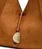 Steve Madden Dari Suede Beaded Hardware Hobo Bag - Image 6