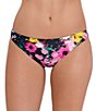 Steve Madden Dazey Fields Floral Pull-On Hipster Swim Bottom - Image 1