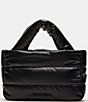 Color:Black - Image 2 - Debbie Nylon Mini Tote Bag