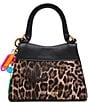 Steve Madden Deede Satchel Bag, Color:Leopard - Image 2