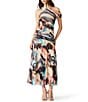 Steve Madden Deni One Shoulder Printed Mesh Dress - Image 1