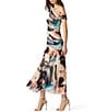 Steve Madden Deni One Shoulder Printed Mesh Dress - Image 3