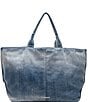 Steve Madden Anisia Denim Multi Pocket Tote Bag, Color:Denim - Image 2