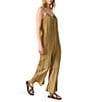 Steve Madden Desdemona Sleeveless Jumpsuit, Color:Deep Olive - Image 3