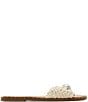 Steve Madden Dipsy Braided Metallic Slide Sandals