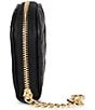 Steve Madden Dome Cardholder, Color:Black - Image 4