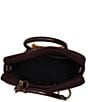 Steve Madden Dunstan Suede Hardware Bag Charm Satchel Bag - Image 3