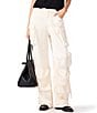 Steve Madden Duo Satin Mid Rise Utility Cargo Pants - Image 1