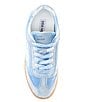 Color:Blue - Image 5 - Duo Suede Gum Sole Retro Sneakers