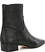 Steve Madden Dusty Leather Square Toe Ankle Booties - Image 2