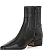 Steve Madden Dusty Leather Square Toe Ankle Booties - Image 4