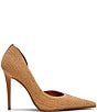 Steve Madden Elegant Raffia d'Orsay Stiletto Pumps - Image 2