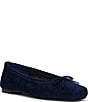 Steve Madden Eleve Suede Square Toe Ballet Flats - Image 1