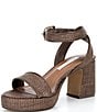 Steve Madden Elida Woven Raffia Platform Dress Sandals - Image 4