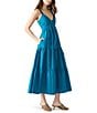 Steve Madden Eliora V-Neck Sleeveless Maxi Dress, Color:Celestial Blue - Image 3