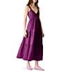 Steve Madden Eliora V-Neck Sleeveless Maxi Dress, Color:Radiant Orchid - Image 3