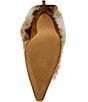 Steve Madden Enella Faux Fur Cuff Pointed Toe Stiletto Ankle Booties - Image 6