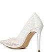 Color:Clear - Image 3 - Evelyn-P Clear Pearl Stiletto Pumps