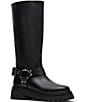 Steve Madden Everest Leather Tall Moto Engineer Boots - Image 1