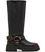 Steve Madden Everest Leather Tall Moto Engineer Boots - Image 3