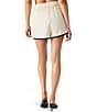 Steve Madden Fable Coordinating Pleated Shorts, Color:Natural - Image 2