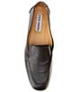 Color:Black - Image 5 - Fitz Leather Flat Loafers