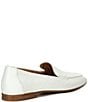 Color:White - Image 2 - Fitz Leather Flat Loafers